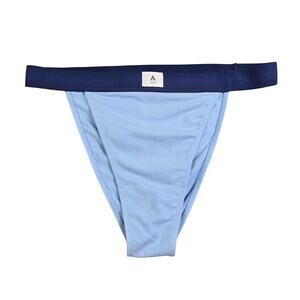 Anthropologie Classic Cotton Bikini Panty Women's Large Light Blue‎ Never Worn